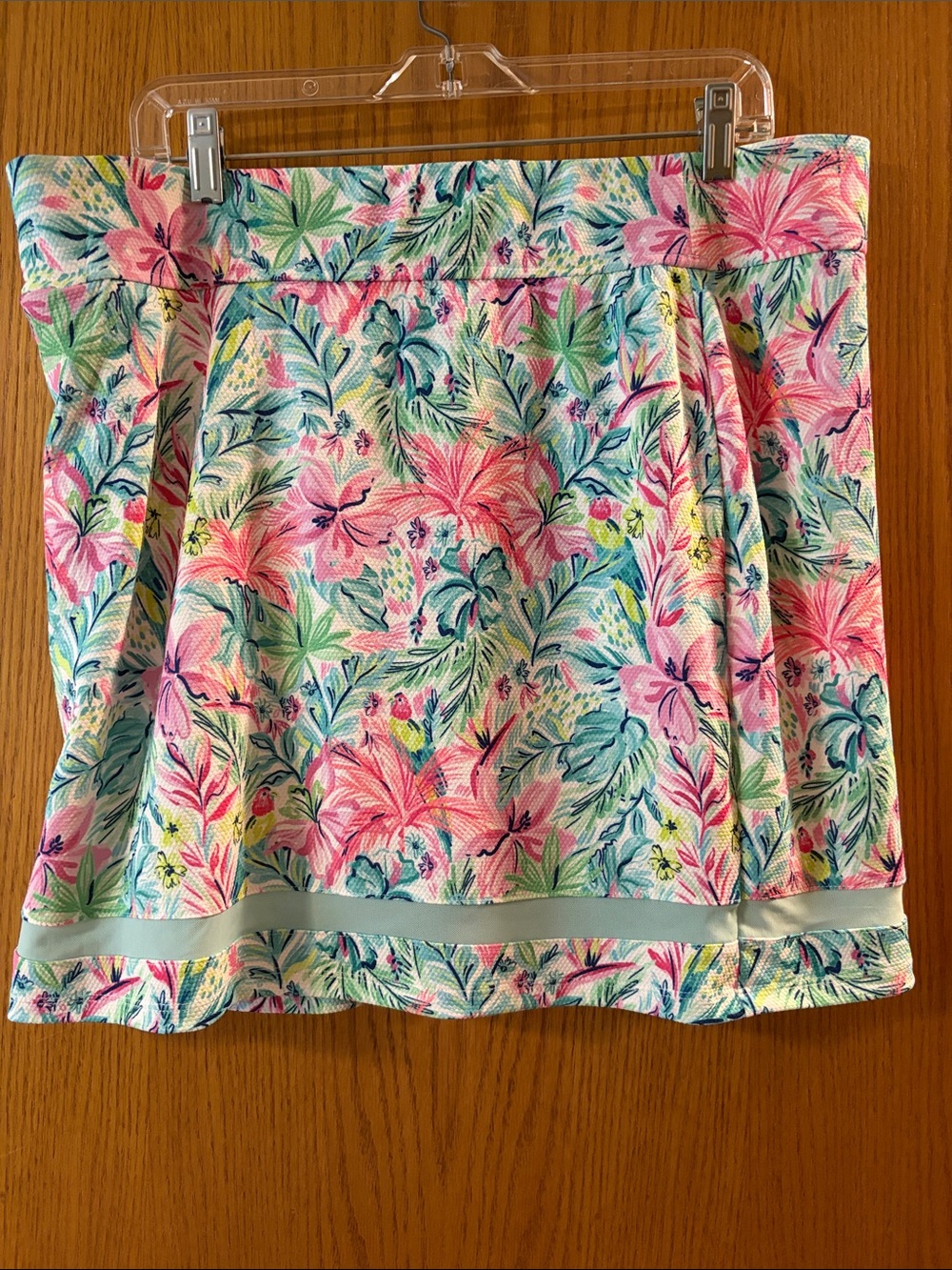 Floral Pleated Mini Skirt - Pink Multi